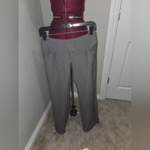 Joe Benbasset Gray Trousers Straight-Leg Formal